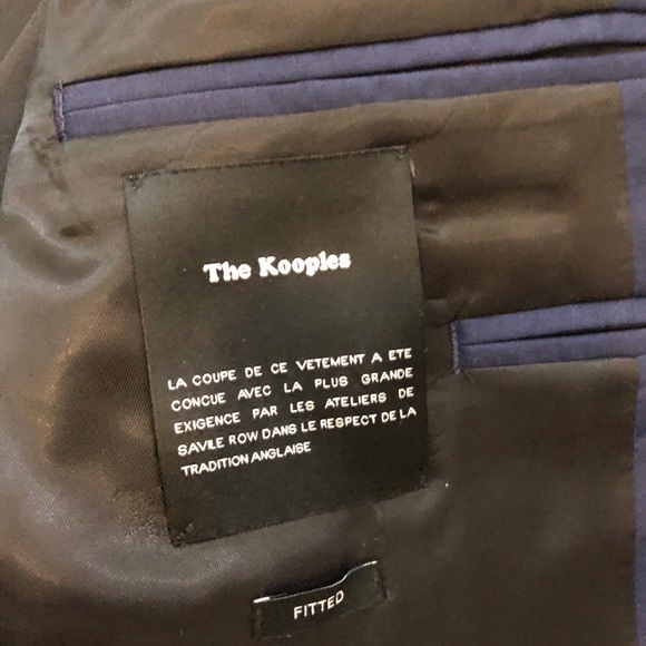 THE KOOPLES Classic-fit wool jacket Size 52 - Picture 10 of 10